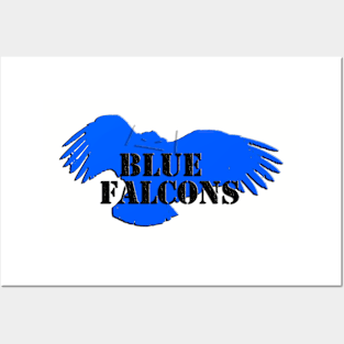 BLUE FALCONS Posters and Art